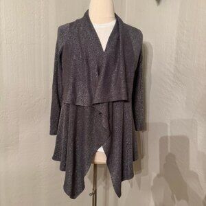 Torrid Women's Shimmy Metallic Open Front‎ Sweater Size 1x(1)